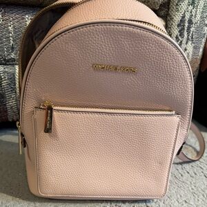 Michael Kors Blush Pink Backpack